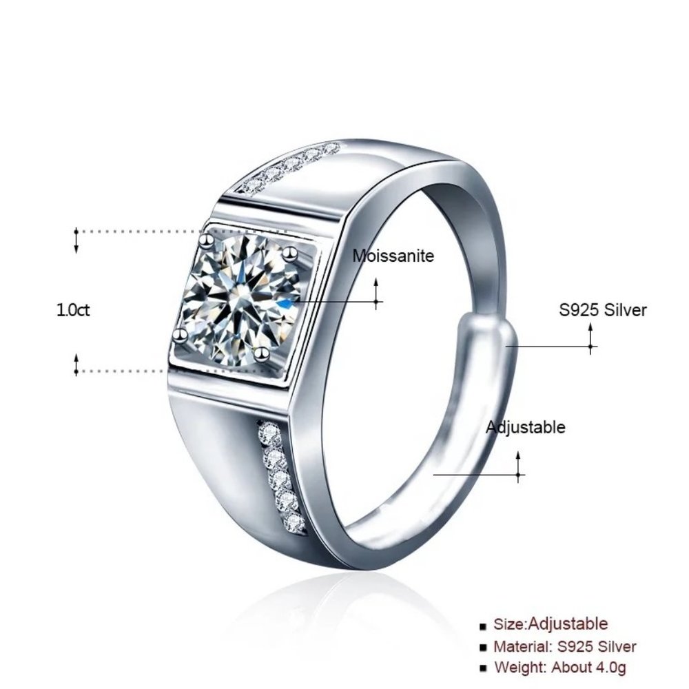 1ct. t.w. Diamond Engagement Ring - Picture 5 of 12